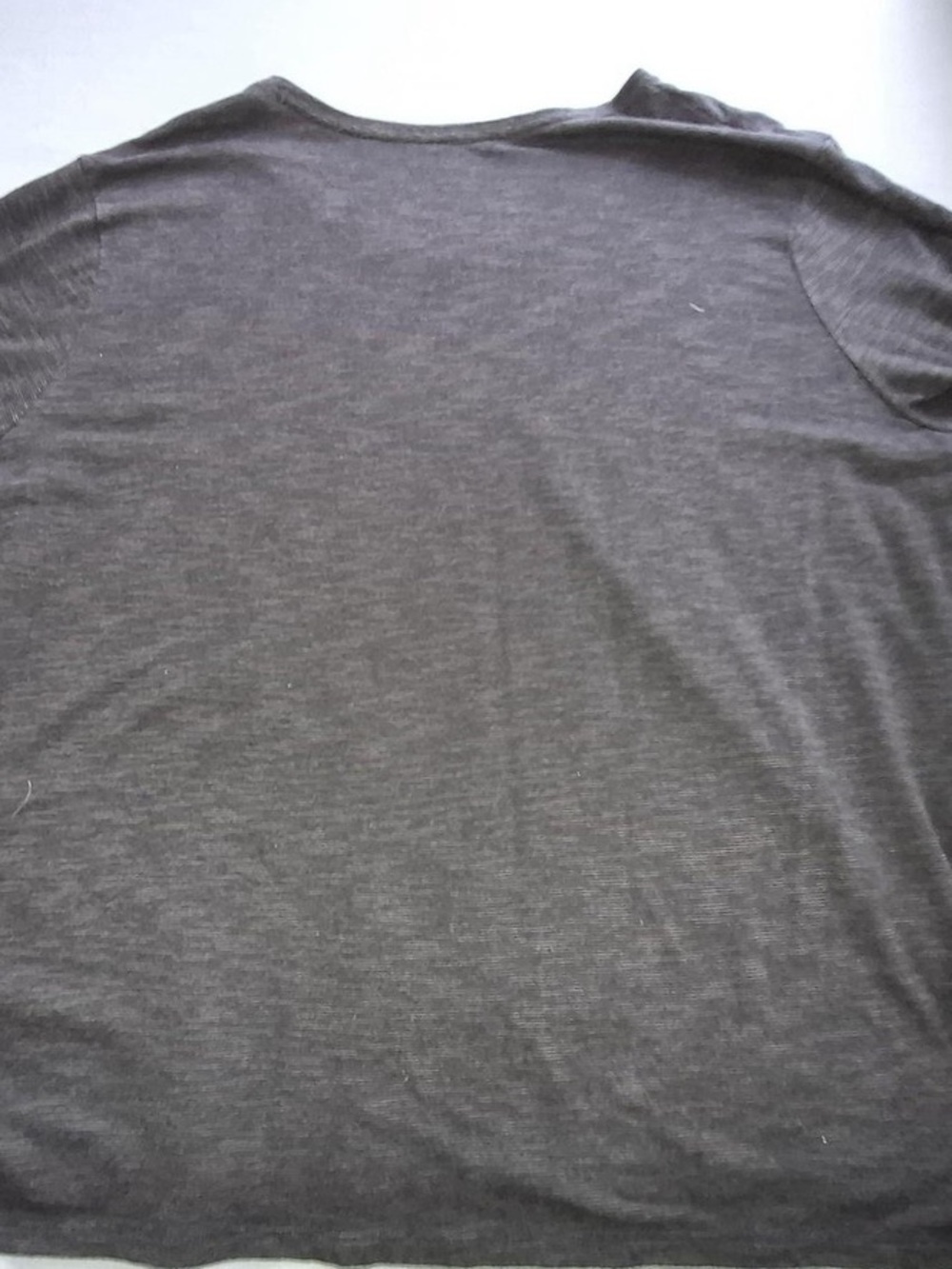 Men's Short Sleeve Crewneck Shirt in Charcoal Gray